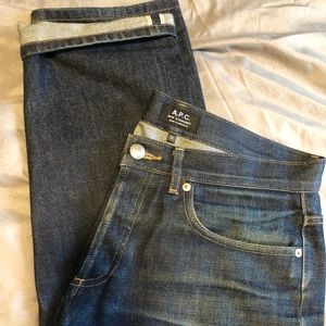 Men’s APC New Standard Denim jeans
